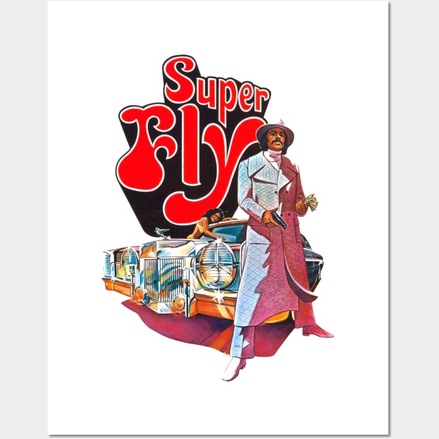 SUPERFLY '72 Wall Art by Pop Fan Shop